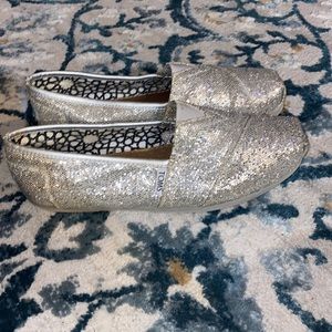 Toms Glitter Flats